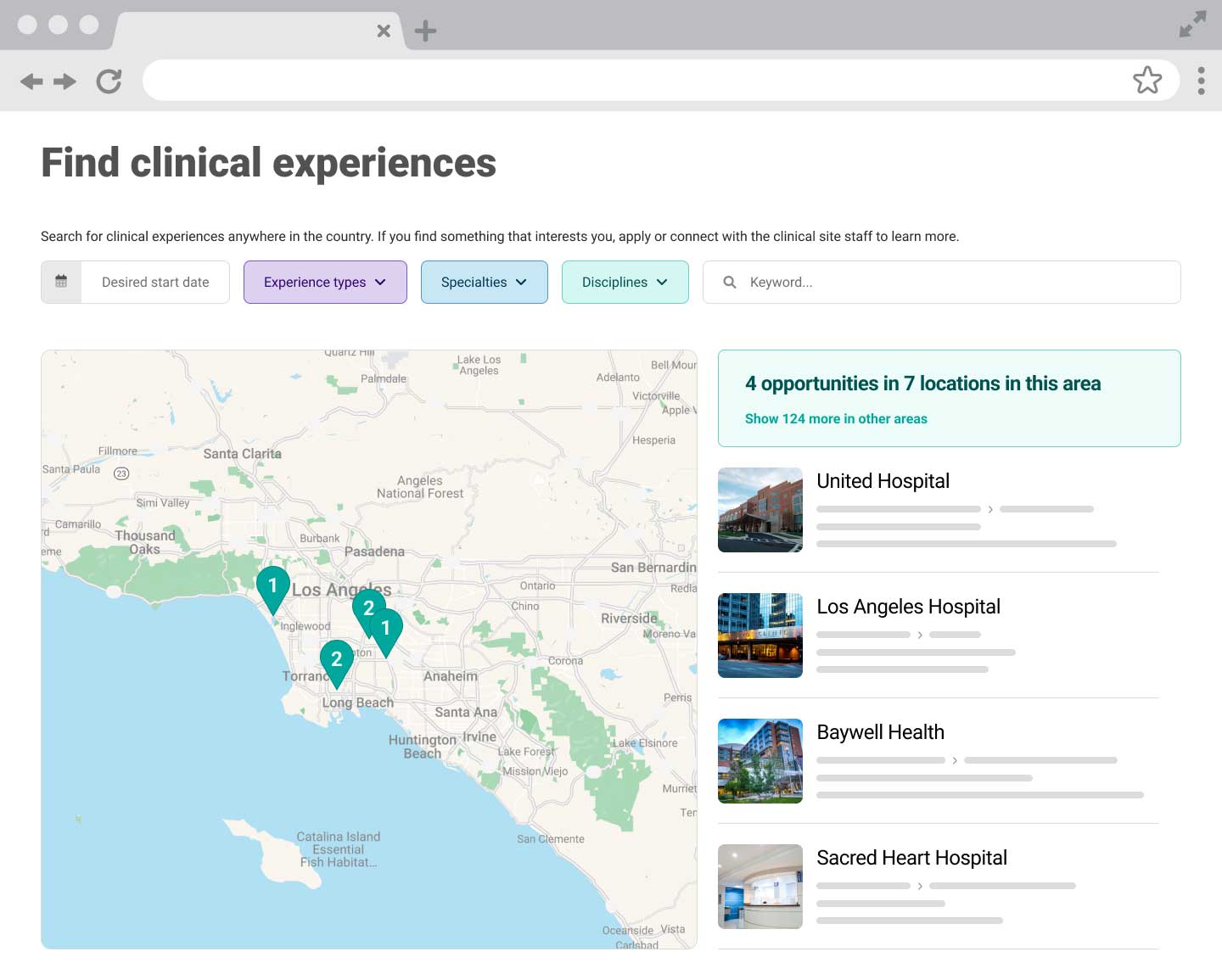 full browser screenshot for clinician nexus clinical
